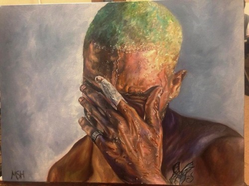 500x374 Blond Frank Ocean Tumblr - Frank Ocean Painting