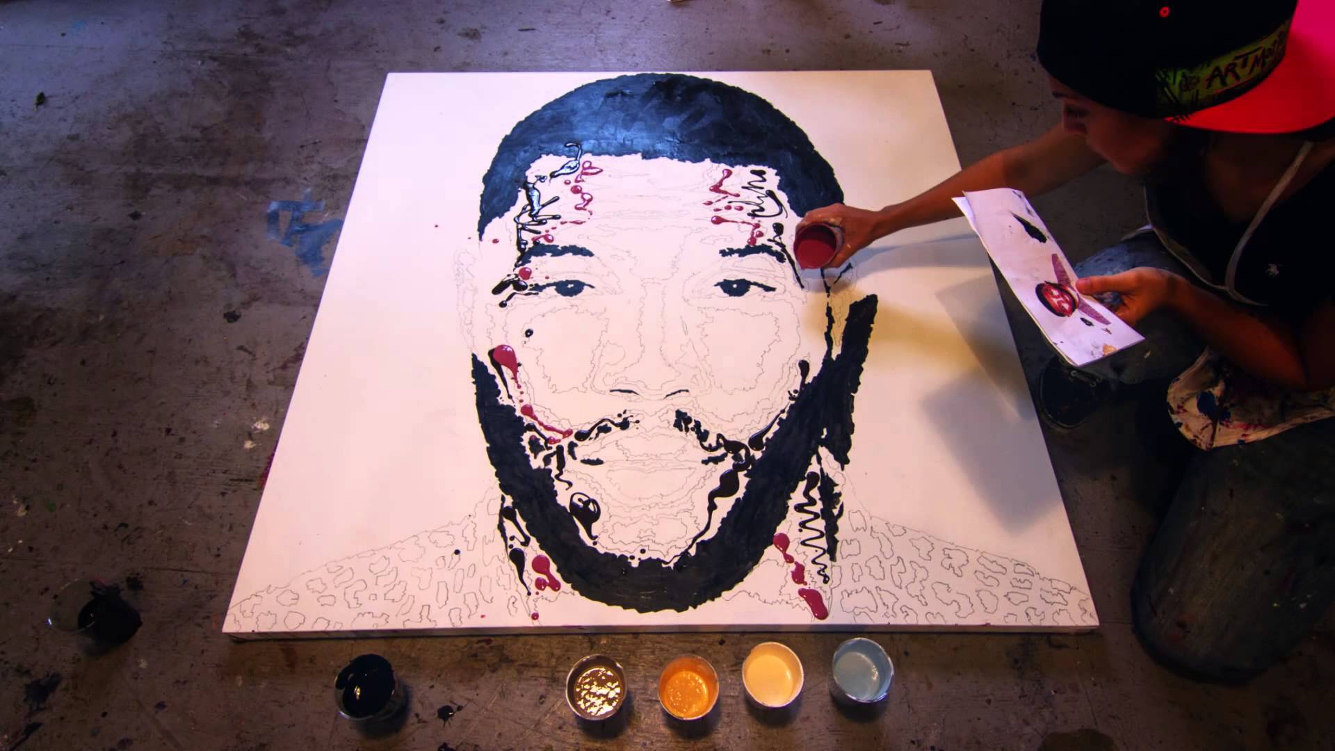 1920x1080 Faith Patrick - Frank Ocean Painting