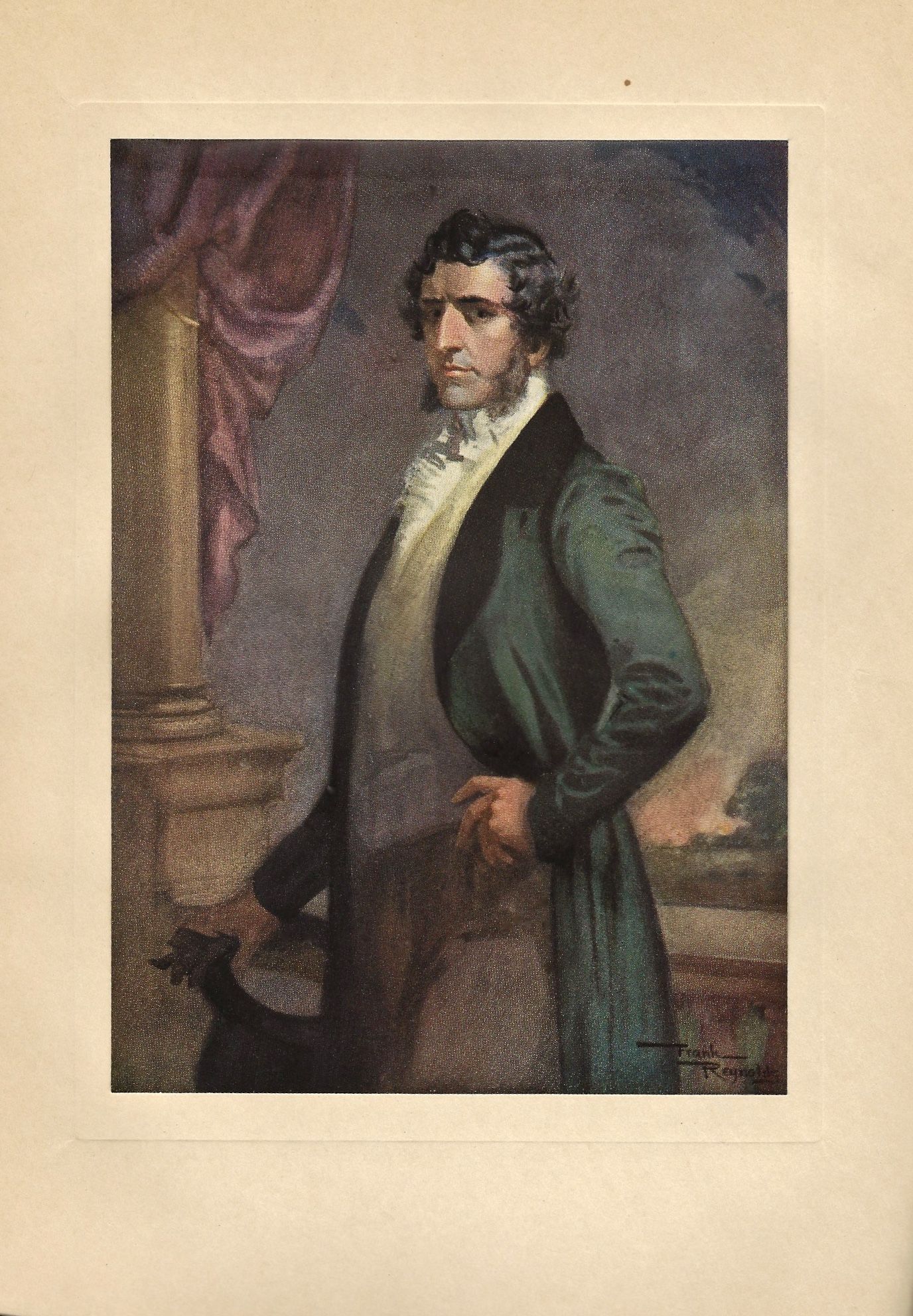 1376x1984 Mr. Murdstone, A 1923 Illustration By Frank Reynolds For Charles - Frank Reynolds Painting