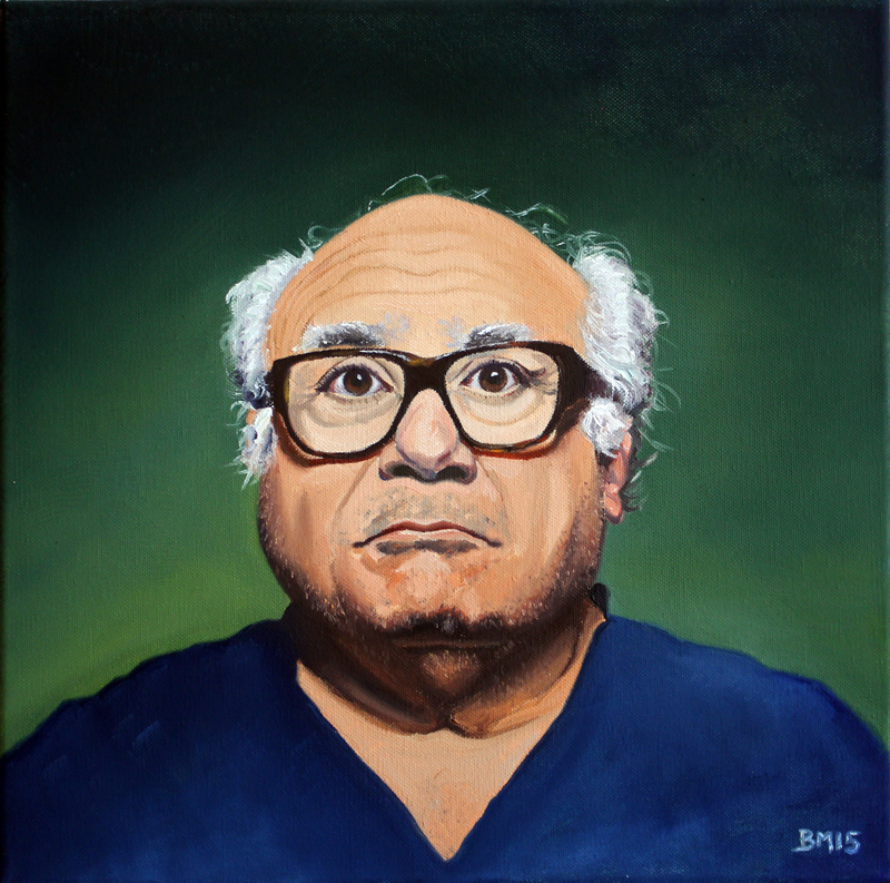 800x793 Danny Devito As Frank Reynolds - Frank Reynolds Painting