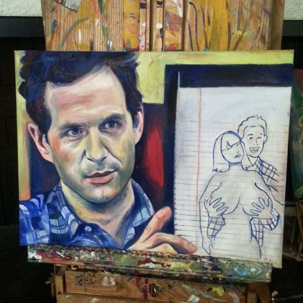1024x1024 Dennis Reynolds, Oil, 12 X 16 - Frank Reynolds Painting