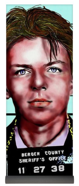 256x600 Frank Sinatra Mug Shot Yoga Mats Fine Art America - Frank Sinatra Mugshot Painting