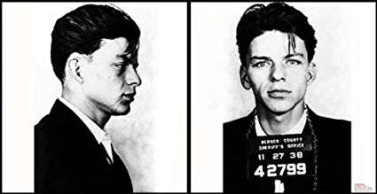 425x219 Mugshot - Frank Sinatra Mugshot Painting