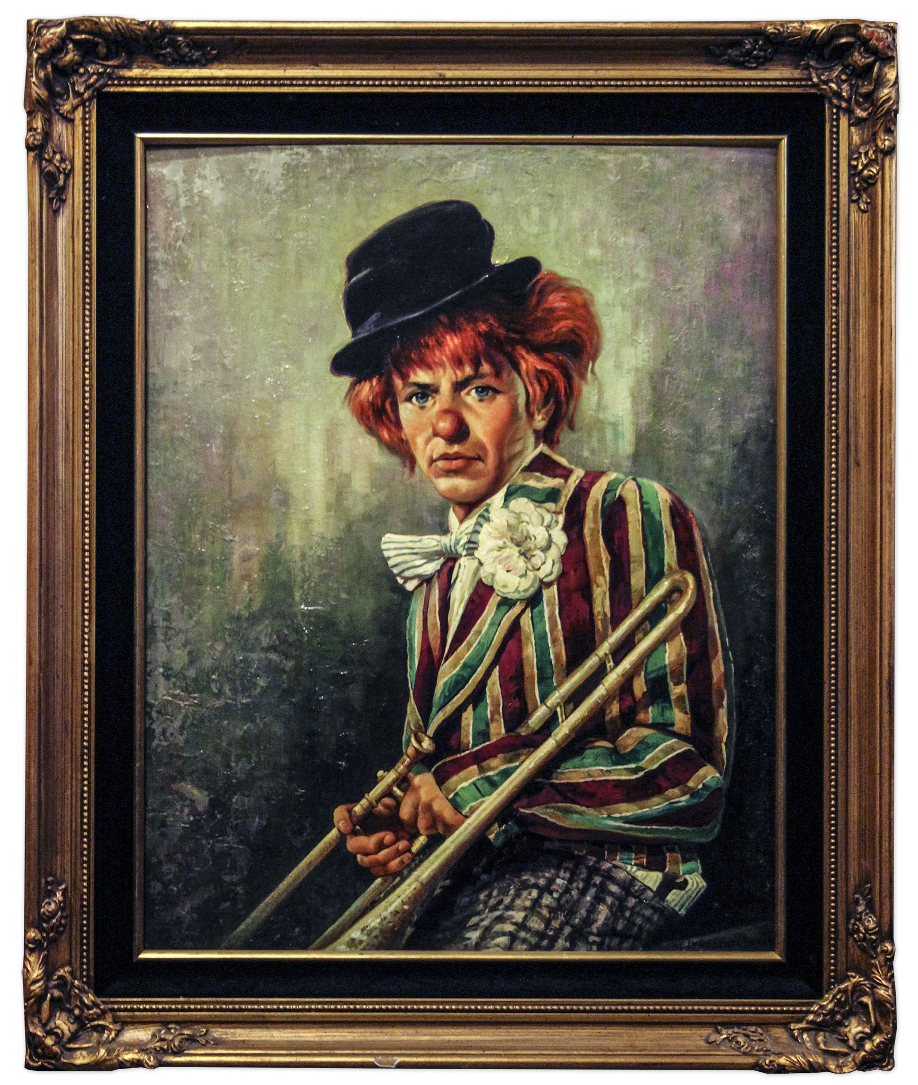 1800x2128 Lot Detail - Frank Sinatra Oil Painting