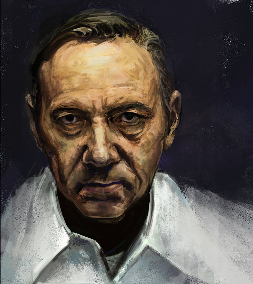 Frank Underwood Painting at PaintingValley.com | Explore collection of ...