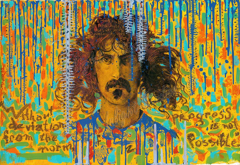 1000x687 Frank Zappa Inlight Studios - Frank Zappa Painting