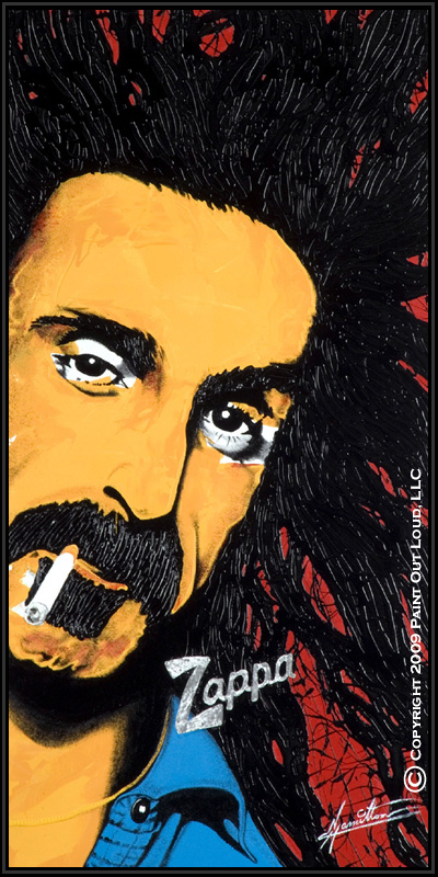 400x800 Neal Hamilton - Frank Zappa Painting