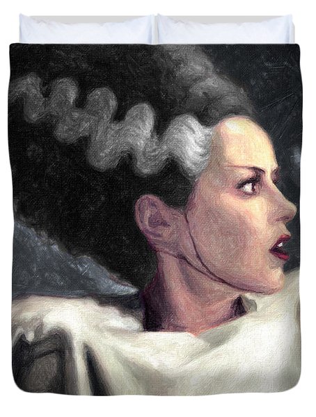 454x600 Frankenstein Duvet Covers Fine Art America - Frankenstein Cover Painting