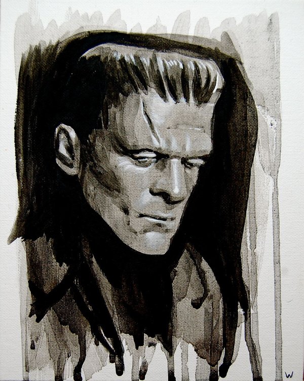 Frankenstein Cover Painting at Explore collection