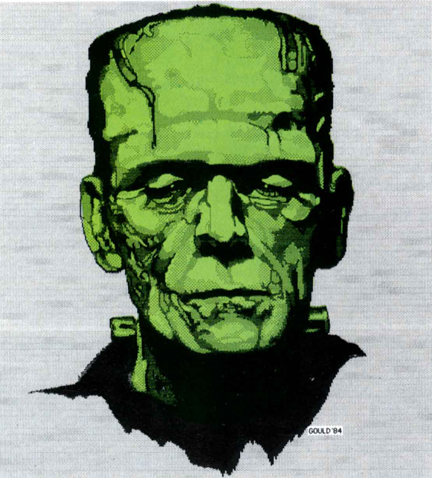 432x478 Remembering Steve Jobs Render Edge Media, Llc - Frankenstein Painting