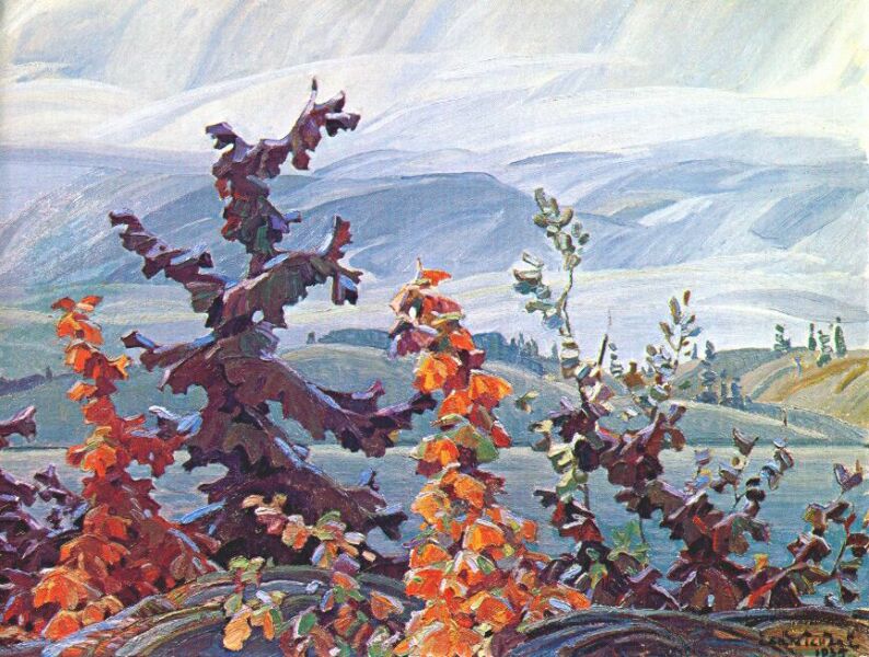 794x600 Franklin Carmichael - Franklin Artist Painting