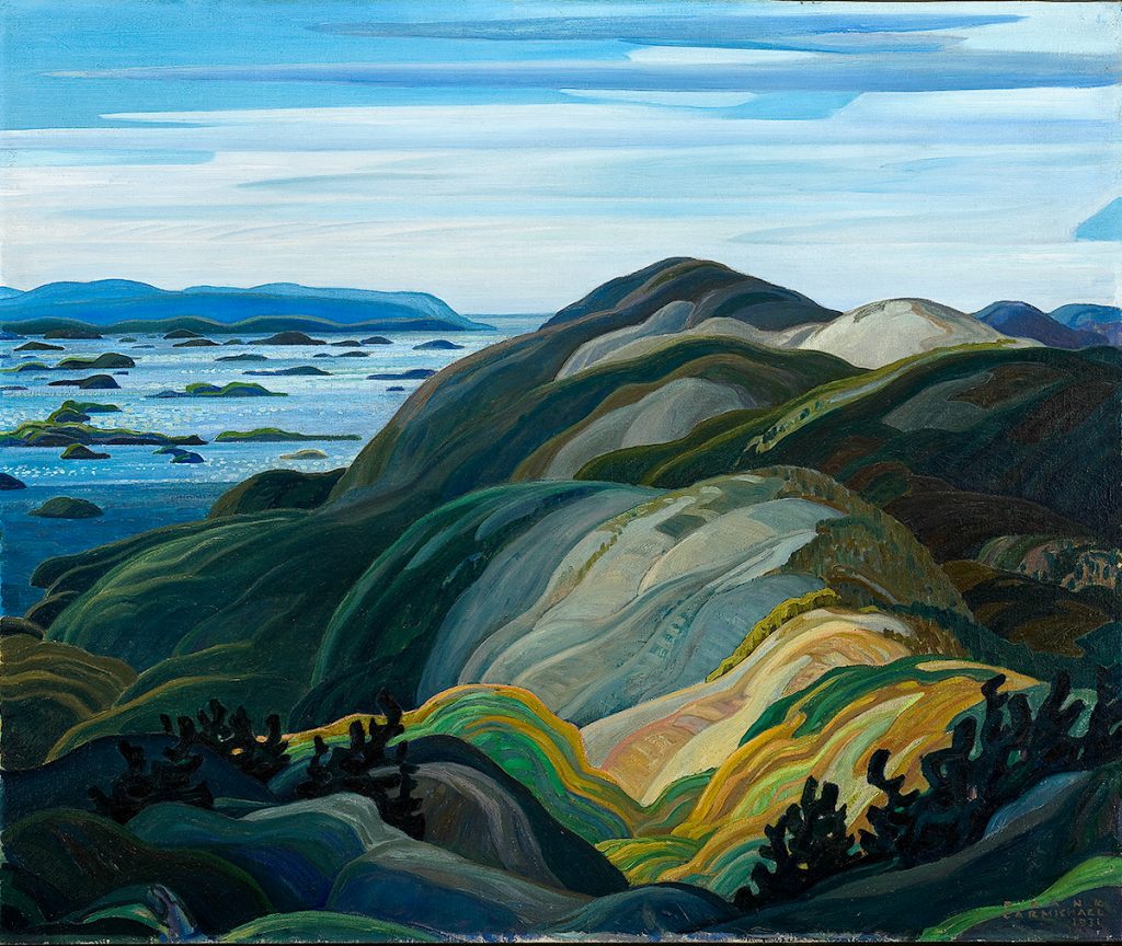 1024x864 Franklin Carmichael Mcmichael Canadian Art Collection - Franklin Artist Painting