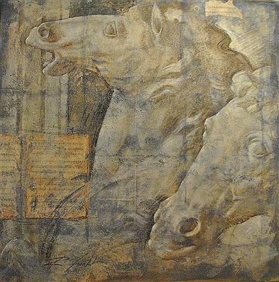 396x400 Richard Franklin - Franklin Artist Painting