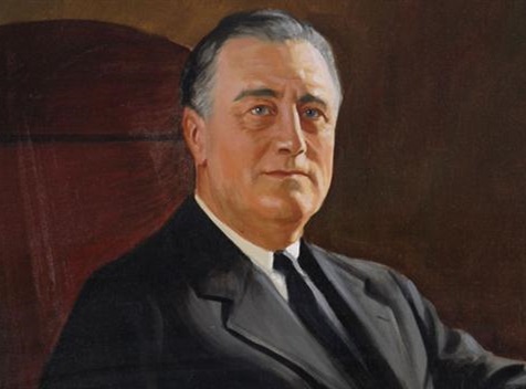 476x352 Legacy Of Franklin Delano Roosevelt (1882 1945) Facts - Franklin D Roosevelt Painting