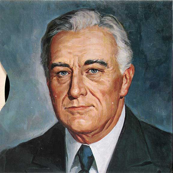 Franklin D Roosevelt Painting at PaintingValley.com | Explore ...