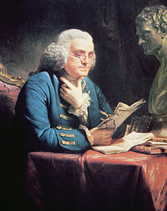 238x300 Benjamin Franklin Paintings Fine Art America - Franklin Painting