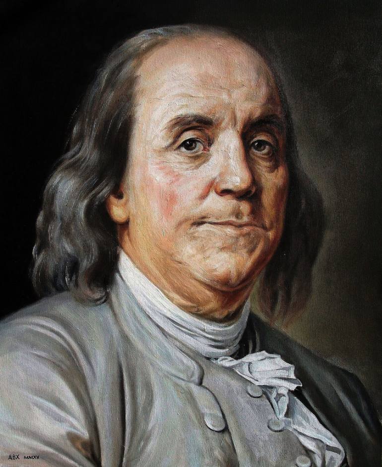 770x940 Saatchi Art Franklin Painting By Andrew Khalturin - Franklin Painting