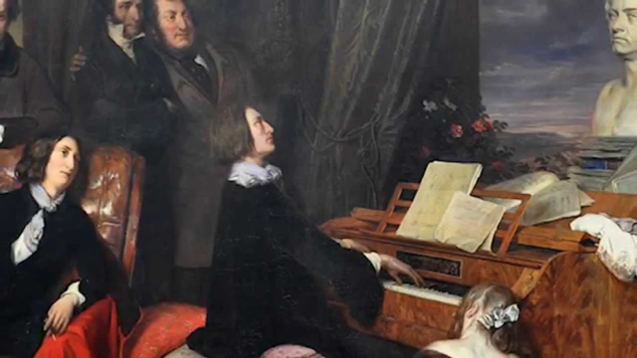 1280x720 Franz Liszt Ave Maria (1881) (S.545) - Franz Liszt Painting