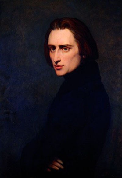 400x579 Franz Liszt Oil Painting On Canvas Hand Painted Art Portrait - Franz Liszt Painting