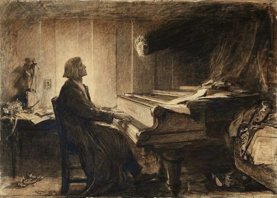 960x685 Franz Liszt - Franz Liszt Painting
