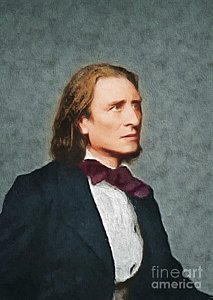 213x300 Liszt Paintings Fine Art America - Franz Liszt Painting