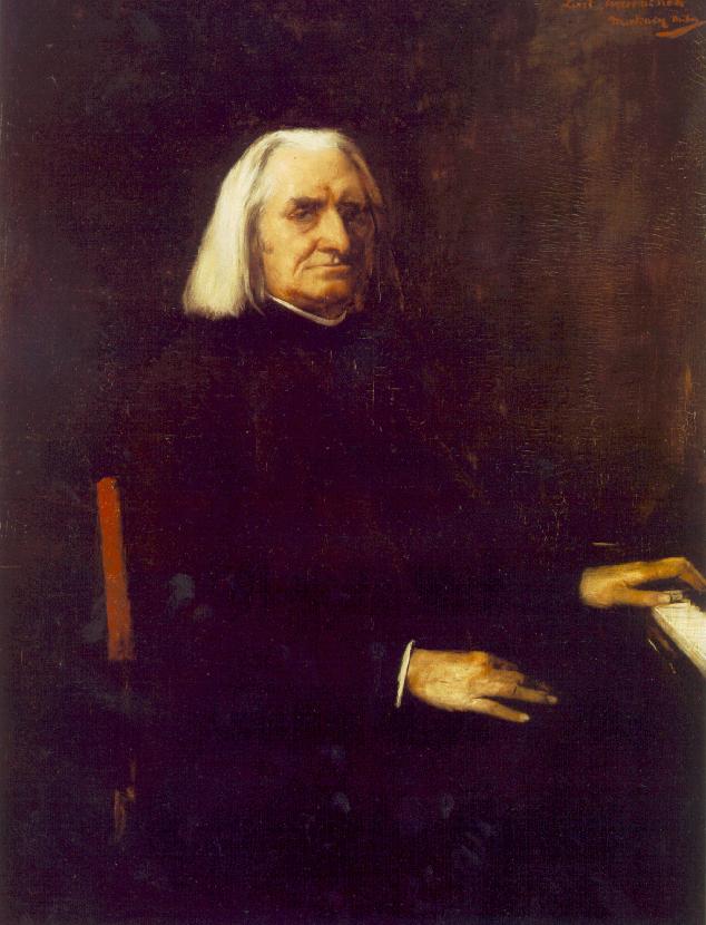 634x830 Portrait Of Franz Liszt 1886 Painting Mihaly Munkacsy Oil Paintings - Franz Liszt Painting