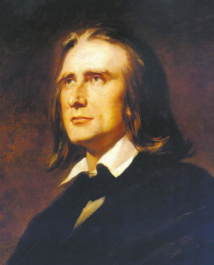 300x371 Top Art - Franz Liszt Painting