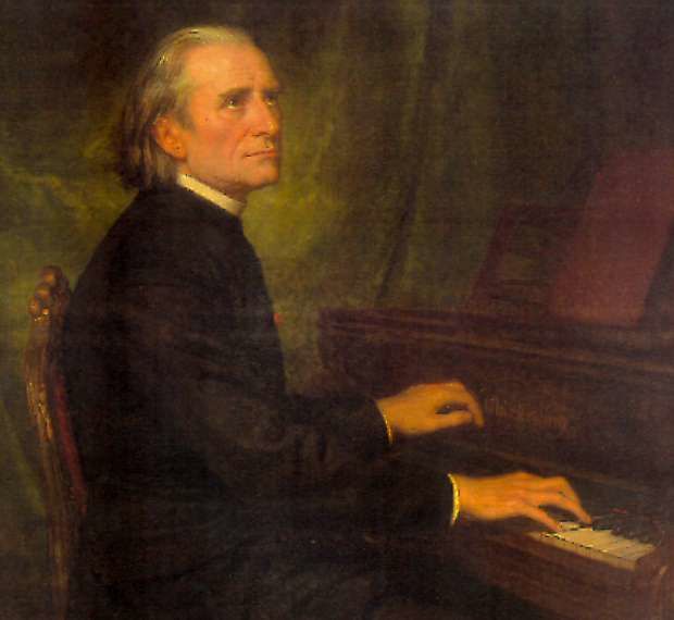 620x570 The 139 Best Franz Liszt Images On Classical Music - Franz Liszt Painting