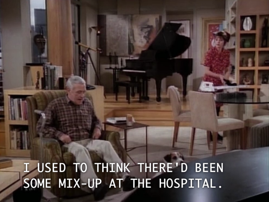 923x694 S2 E2 The Unkindest Cut Of All Frasier Denied - Frasier Painting