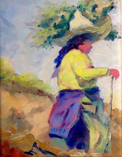 500x643 Sally Frasier (8) Wimberley Valley Art League - Frasier Painting