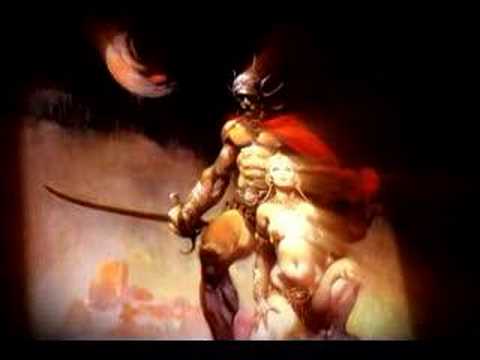 480x360 Frazetta Painting With Fire Trailer - Frazetta Painting