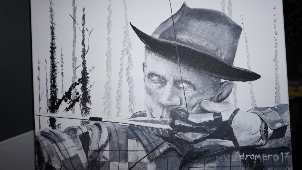 1280x720 Fred Bear Painting - Fred Bear Painting