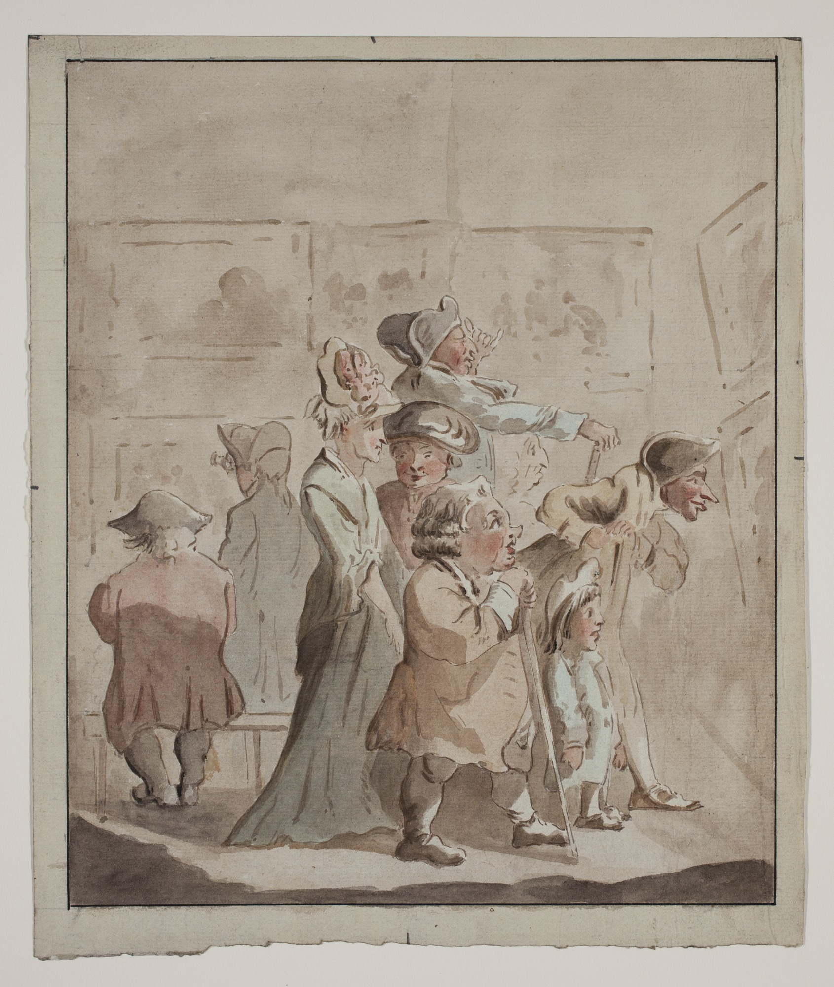 1690x2000 An Exhibition Of Paintings Detroit Institute Of Arts Museum - Fred Meyer Einstein Painting