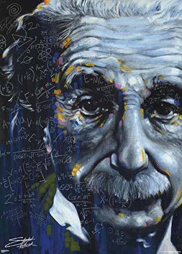 358x500 Pyramid America Einstein Its All Relative Art Giant - Fred Meyer Einstein Painting