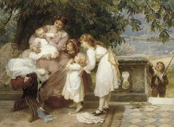352x256 Frederick Morgan (British, 1856 1927) Old Things - Fred Morgan Painting