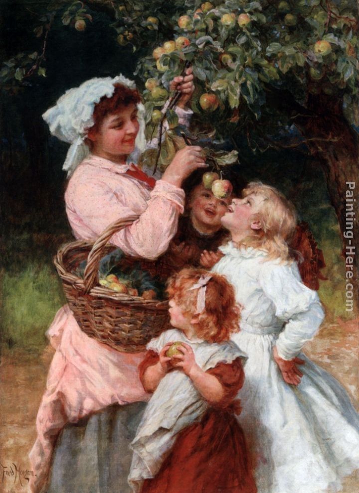 720x990 Frederick Morgan Bob Apple Painting - Fred Morgan Painting
