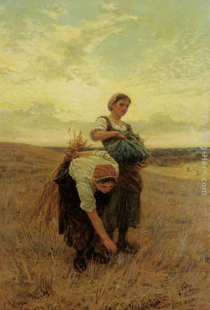 677x1000 Frederick Morgan The Gleaners Painting Anysize 50% Off - Fred Morgan Painting