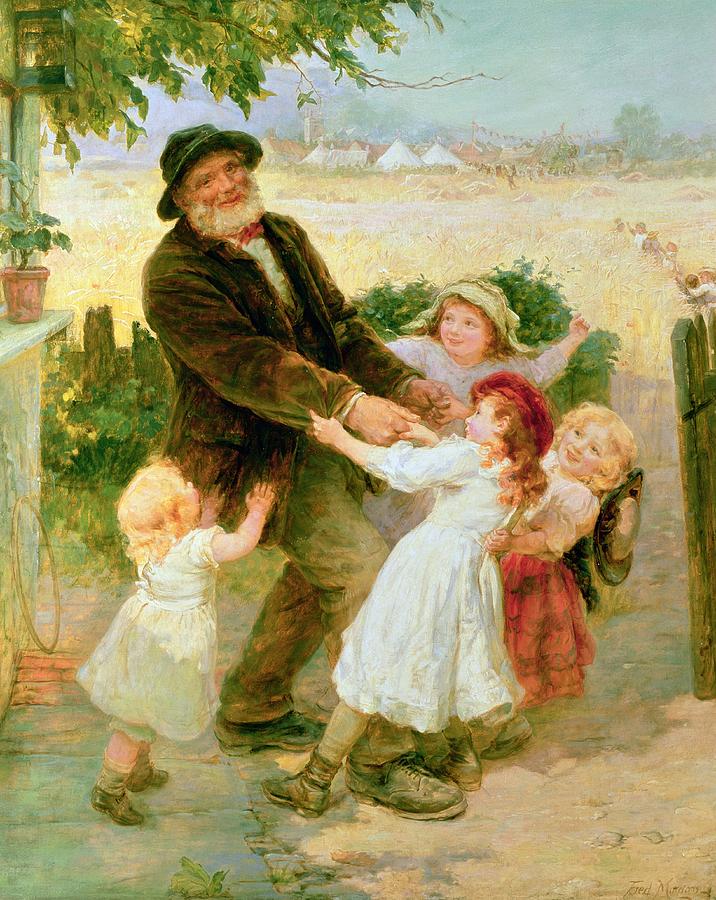 716x900 Going To The Fair Painting By Frederick Morgan - Fred Morgan Painting