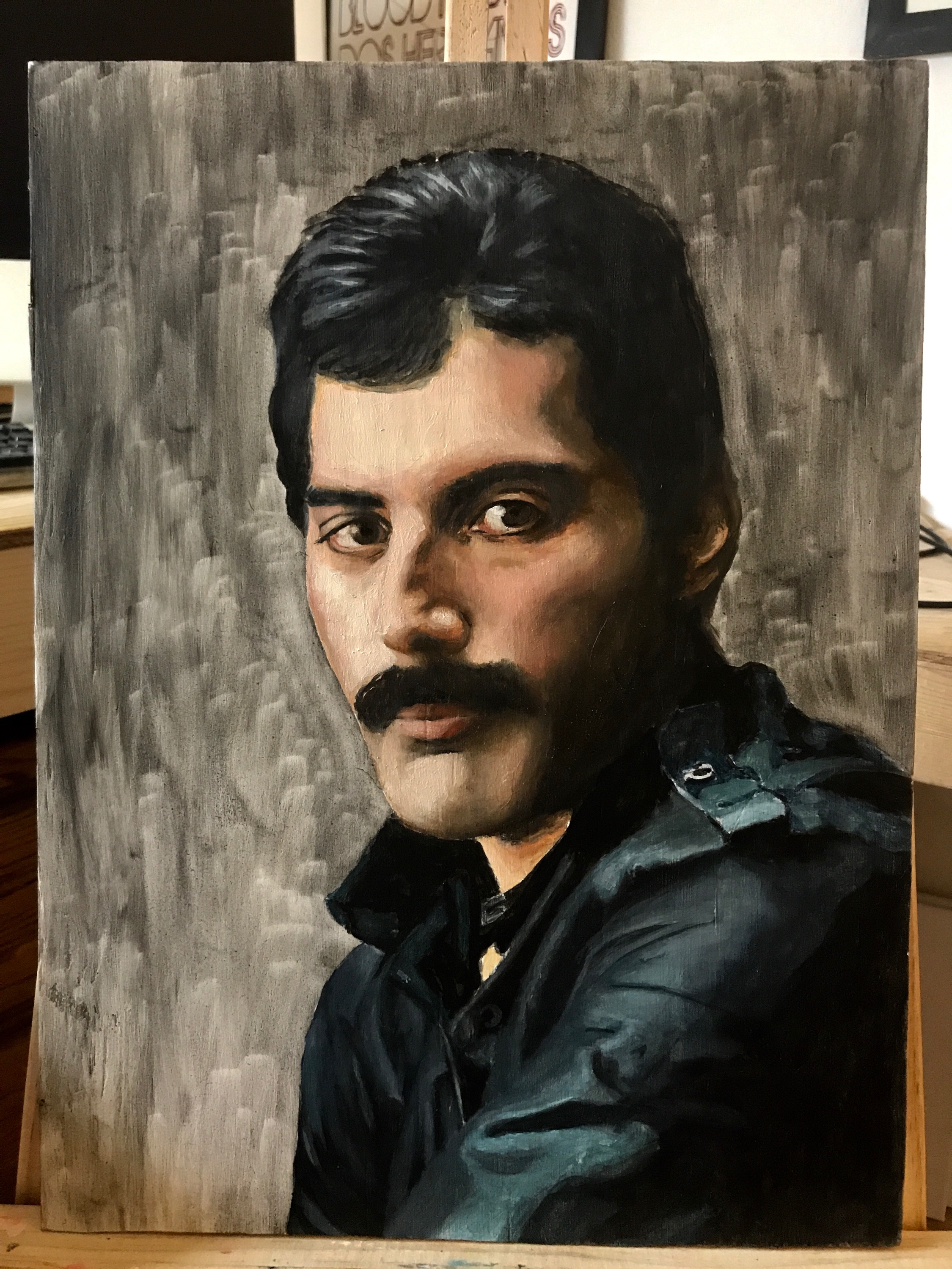 2250x3000 Freddie Mercury Painting Advice - Freddie Mercury Painting