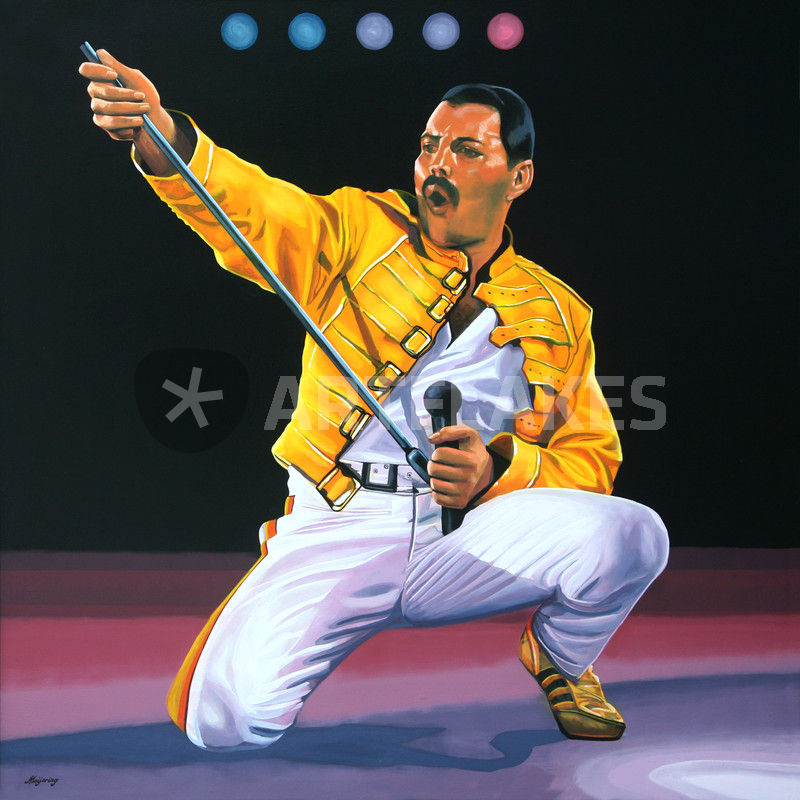 800x800 Freddy Mercury - Freddie Mercury Painting