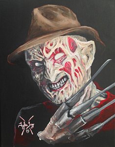 235x300 Freddy Krueger Paintings Fine Art America - Freddy Krueger Painting