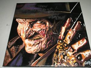 300x225 Robert Englund Signed Original Painting Freddy Krueger Nightmare - Freddy Krueger Painting