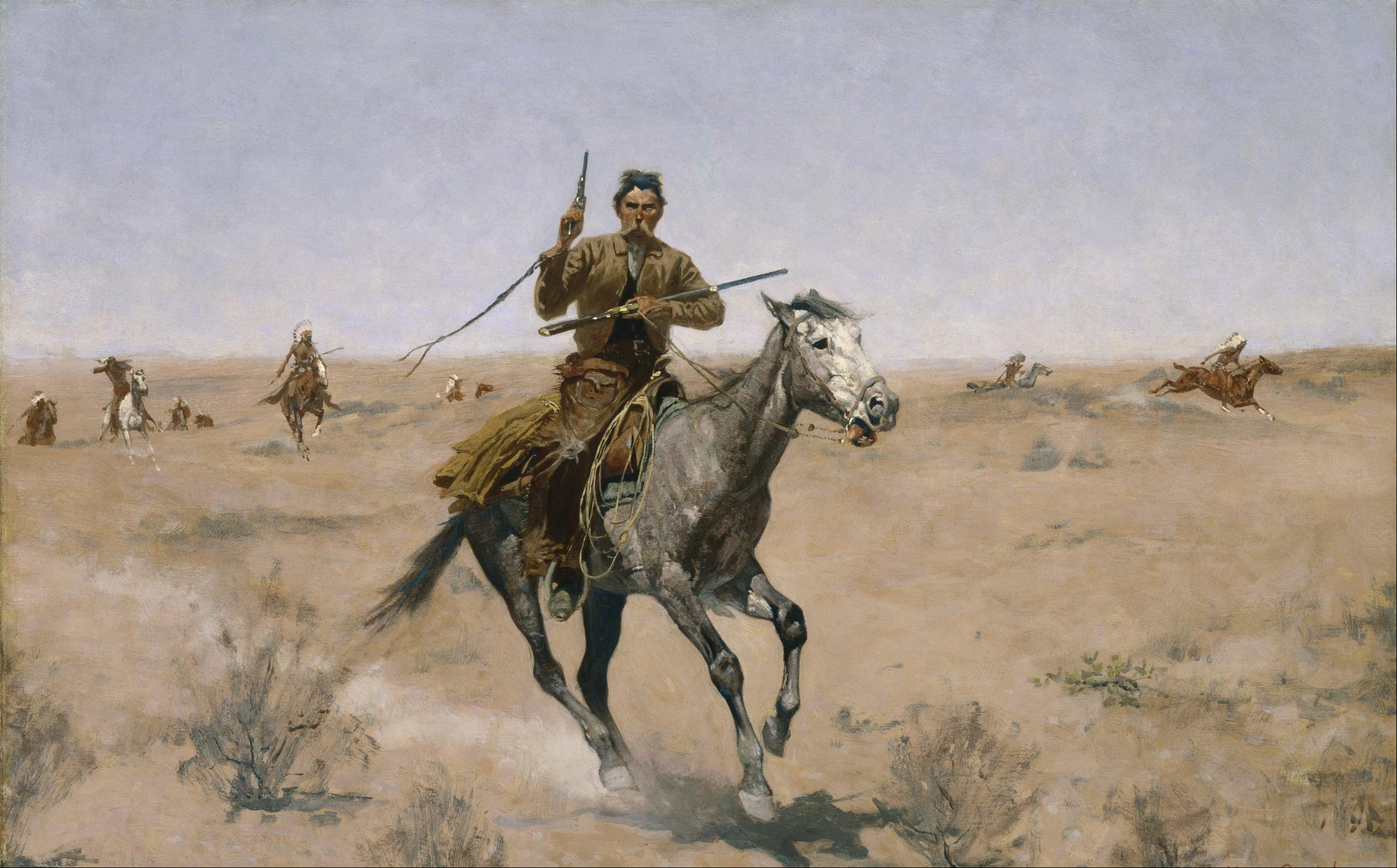 2401x1493 Filefrederic Remington - Frederic Remington Painting