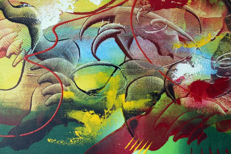 780x520 Bright Abstract Art Background - Free Abstract Painting