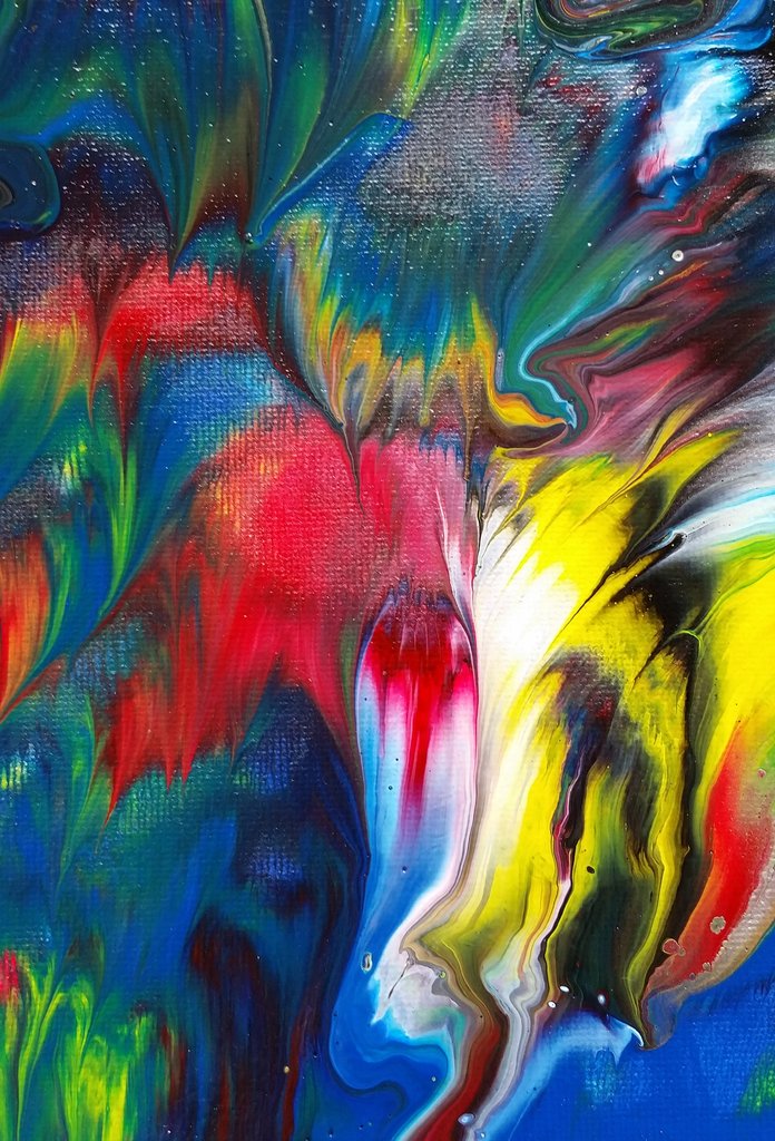 696x1024 Free Spirit No. 13, Original Abstract Painting Alexandra Romano Art - Free Abstract Painting