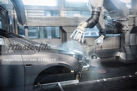 450x300 Paint Spraying Robots In Car Factory - Free Car Painting