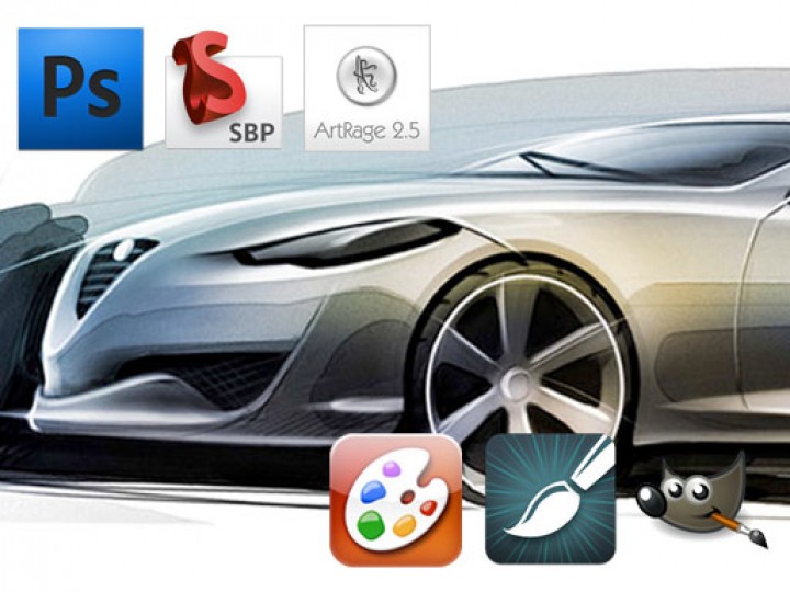 720x540 Software Round Up 16 Digital Painting Applications - Free Car Painting