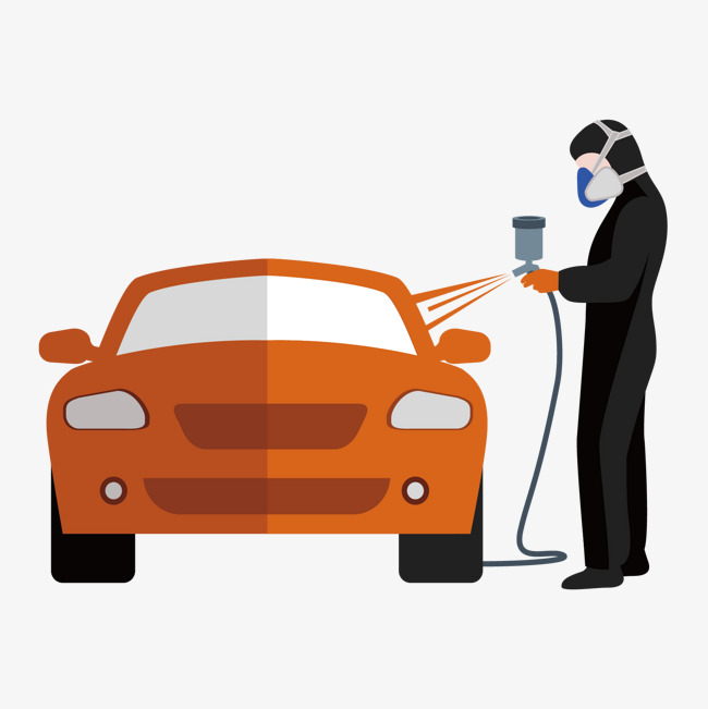 650x651 Vector Car Paint, Vector, Car, Painting Png And Vector For Free - Free Car Painting