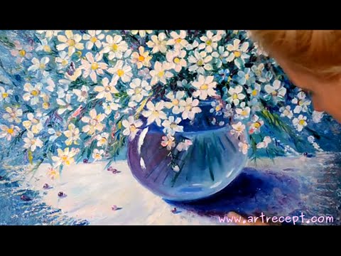 480x360 Free Oil Painting Lessons For Beginners, Still Life With Flowers - Free Flower Painting