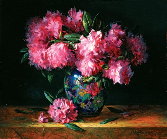 550x458 Who Sent You Flowers Me!our Free Ebook On How To Paint Flowers Is - Free Flower Painting